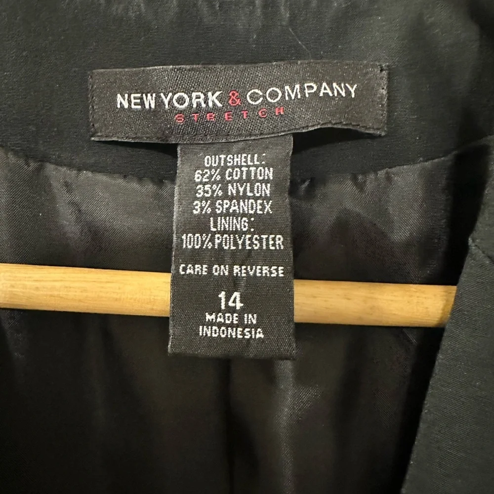 New York & Company stretchy suit jacket.